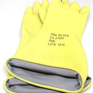 Luva Látex Amarela XG Pansilver