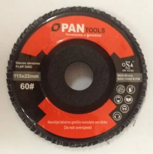 Flap Disco 4.1/2" Grão #40 10 Pçs