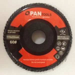 Flap Disco 4.1/2" Grão #40 10 Pçs