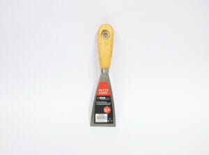 Espátula de Aço com Cabo de Madeira 1"