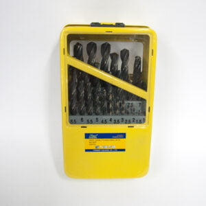 Jogo de Brocas de Aço Rápido com Caixa de Metal 19 Pçs 1.00 - 10.00