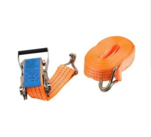 Kit Cinta + Catraca 2,5cmx5m e 0,8 Toneladas Laranja