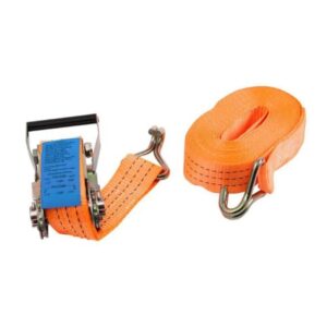 Kit Cinta + Catraca 2,5cmx5m e 0,8 Toneladas Laranja