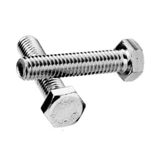 Parafuso Inox Sextavado 3/8X2